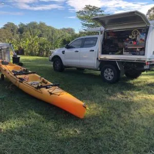 poly kayak repair sunshine coast